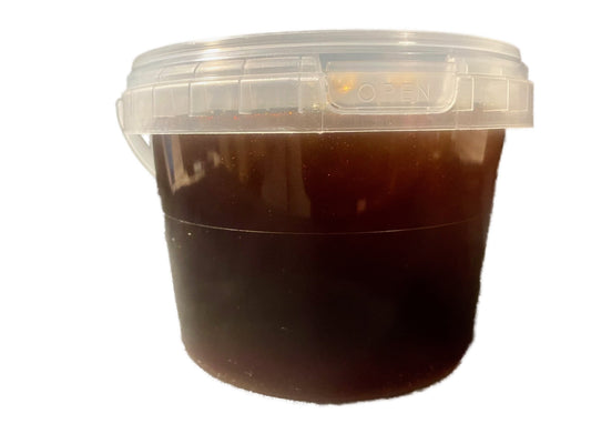 100% Real Raw Pure Mountain Honey 1KG Tub. Brand New Harvest.