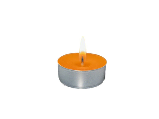 100% Real Raw Pure Beeswax Aluminium Circle Tea-lights x 50No.