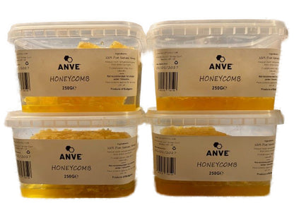 100% Real Raw Pure Honeycomb 1KG Tub. Brand New Harvest.