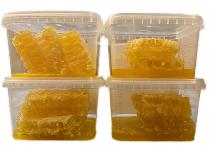 100% Real Raw Pure Honeycomb 1KG Tub. Brand New Harvest.
