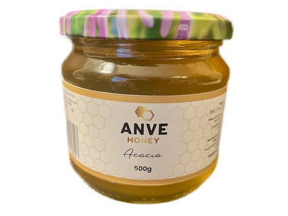 100% Real Raw Pure Acacia Honey 500G Jar. Brand New Harvest.