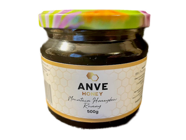 100% Real Raw Pure Mountain Honey 500G. Brand New Harvest.